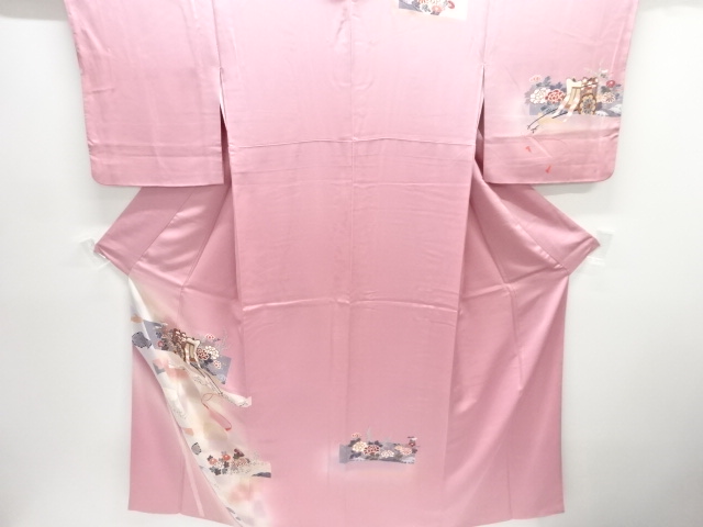 JAPANESE KIMONO / HOMONGI / GOSHO CART & KIKU 